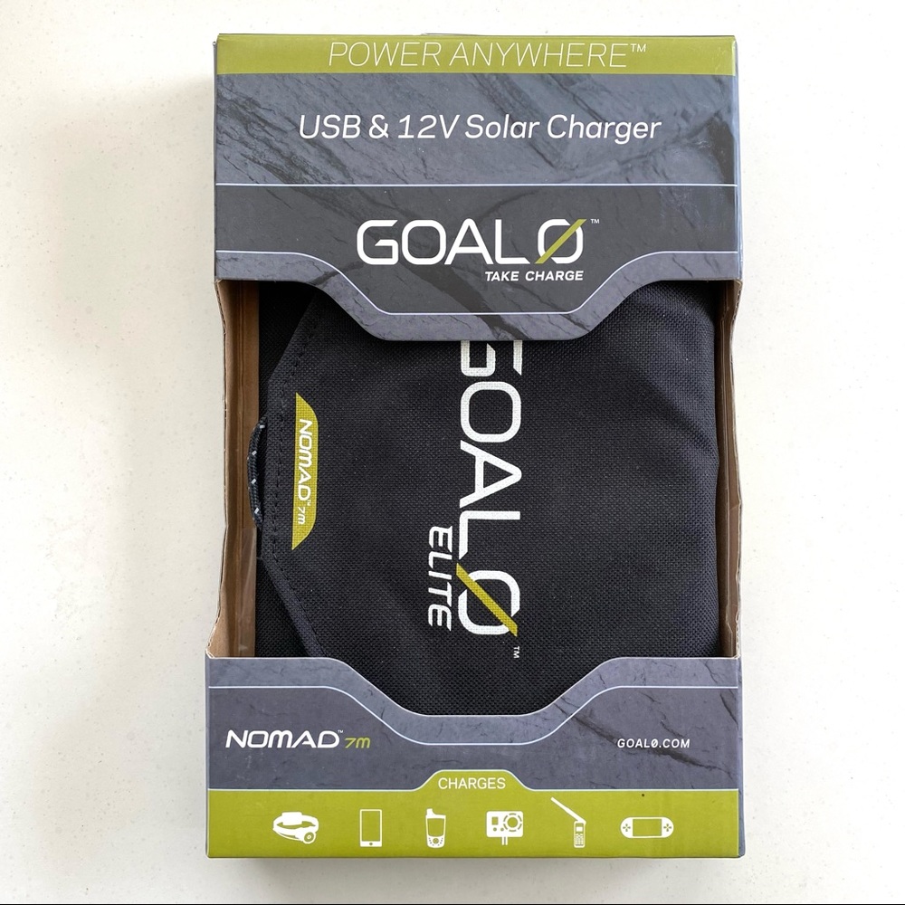 Goal Zero portable solar charger